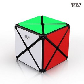 매직 큐브 QiYi X 2x2x2 형 Original Xcube Cubing Speed 2x2 Magico Cubo 이상한 모양의 퍼즐 완구 검정 178426