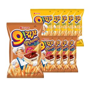 오리온 오감자 그라탕 50gx5봉+딥양념 70gx5봉, 10개, 50g