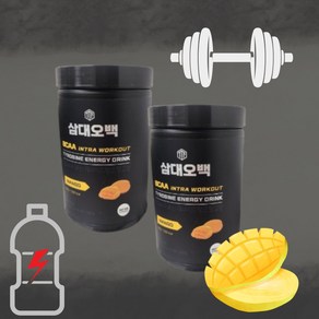 삼대오백 BCAA 망고 500g 1+1개 운동 헬스 부스터, 2개