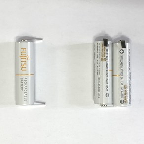 후지쯔 1.2v/2.4v AA사이즈 전기면도기 애견 바리깡 이발기 리필 배터리 충전지, 후지쯔 1알타입