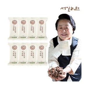 [서일농원] [8팩]서분례 명인 청국장 총 8팩(기본청국장 110g*8팩), 110g, 8개