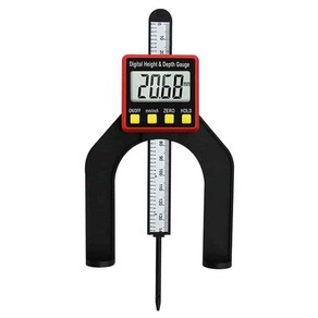 디지털 깊이/높이 게이지 블랙, 1개