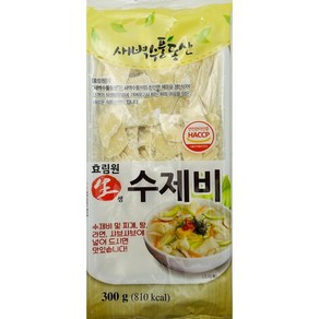 효림원 생수제비 300g 손수제비 사리 반죽