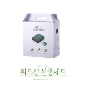 (삼영비앤에프)위드김 선물세트 (4g x 27봉), 4개