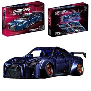 K박스 20221 호환 테크닉 자동차 블럭 조립 장난감 닛산 GTR-S 스포츠모드 2389pcs 1:8 대형 브릭스피드