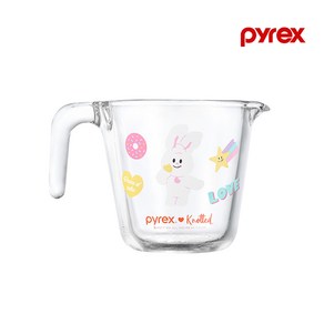 파이렉스 노티드 유리 계량컵, 500ml, 1개