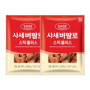 [할인상품] 사세 버팔로스틱 플러스 1kg 1 +, 2개