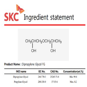 [서류가능] 다이프로필렌글라이콜 1L Dipopylene Glycol 디프로필렌글라이콜, DPG 디프로필렌글리콜 1리터, 1개