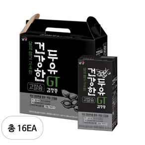 남양유업 건강한두유 검정콩, 190ml, 16개