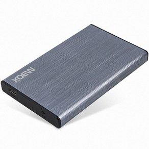 유니콘 HC-7000C USB3.1 Type C 500GB 외장하드 그레이