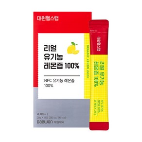 대원헬스랩 리얼 유기농 레몬즙 100%, 280g, 1개