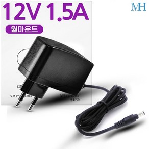 명호전자 DC 12V 1.5A 어댑터 벽걸이형