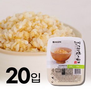 대신곤약 현미곤약밥 120kcal 밥맛그대로, 150g, 20개