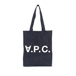 A.P.C. LAURE TOTE BAG 아페세 로르 다니엘라 데님 에코백