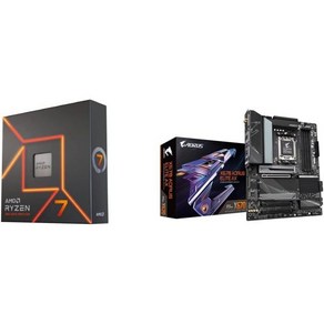 AMD Ryzen 7 7700X GIGABYTE B650 AORUS 엘리트 AX 마더보드, Bundle, CPU 7700X+GIGABYTE X670 AORUS