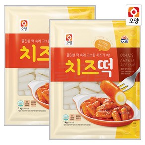 사조오양 치즈떡 1kg, 2개