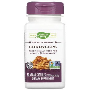 네이처스웨이 코디셉스 동충하초 Codyceps 1000mg 60정, 1개