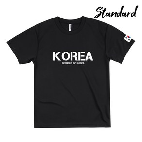 2023년 NEW KOREA 기능성 대한민국 코리아 4종 쿨론 반팔티