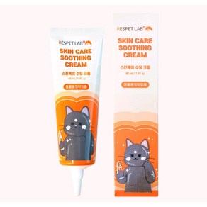 리스펫랩 강아지 고양이 발바닥 피부 보습 수분 에센스 수딩크림 40ml, 1개