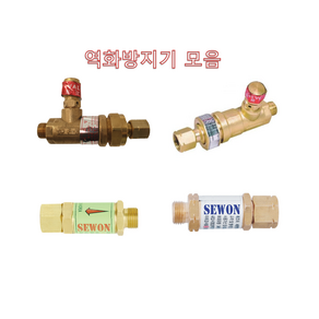 역화방지기 LPG AC 산소 가스역화방지기 게이지용 용접공구 코리아나