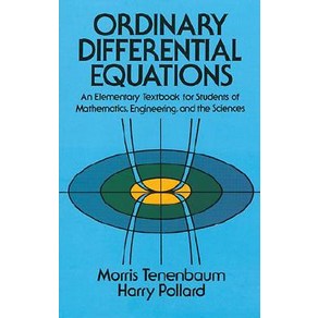 (영문도서) Odinay Diffeential Equations, Dove Publications