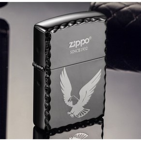 Eagle Black Metal Edition Zippo Lighte 블랙 메탈 독수리 에디션 정품 지포 라이터 ZAD-2063