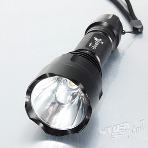 [창고대방출세일]Ultafie 1200Lm CREE XM-L Q5 C8 LED 5-Mode Flashlight Toch Light 울트라파이어, 1개