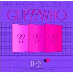 [버전선택]있지 (ITZY)-GUESS WHO 특전엽서 포함, DAY&NIGHT VER.