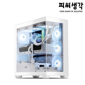 라이젠7 7800X3D 어센드프로 게이밍 고사양 컴퓨터 데스크탑 조립 PC, Fee DOS, 1TB, 32GB, 화이트