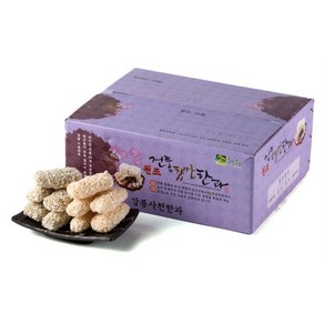 강릉사천한과 흰강정쑥강정세트 1kg 강릉한과 명절선물, 1개