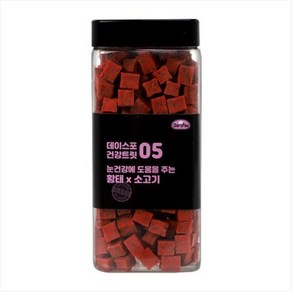 데이스포 눈 건강한트릿 강아지 간식 600g, 황태 + 소고기 혼합맛