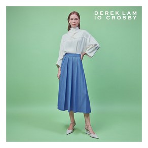 [데렉램 10 크로스비] [런칭가:69 000원](25SS) 소프트터치 데님 스커트