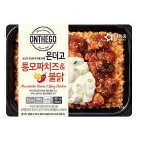 아워홈 온더고 통모짜치즈 불닭 290g, 2개