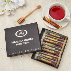 Bee2 한정판 호주 비투 마누카허니 MGO1100+ 마누카꿀 30 스틱 Manuka honey straw sticks