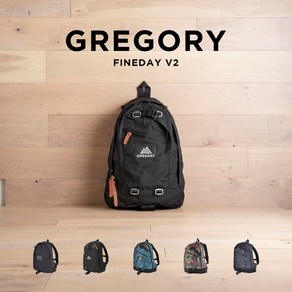 GREGORY FINE DAY V2 그레고리 파인데이 가방 배낭 백팩 18L, BLACK TAPESTRY, 05 BLACK TAPESTRY