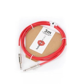 Hussh 허쉬 Silent Cable 사일런트 케이블 3M 3미터, 레드, 1개