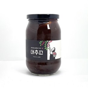 [히트상품] 허밍테이블 대추고 대추청 대추차 경산대추, 530g, 1개입, 1개