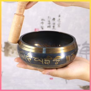[유튜브 ASMR] 소리의정원 명상싱잉볼 명상종 티베트 싱잉볼 명상볼, 1개