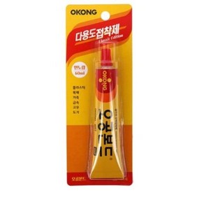 다봄마켓 오공 다용도본드 601t 노란본드 접착제 60ml 10개