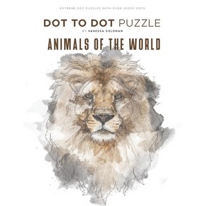 (영문도서) Animals of the Wold - Dot to Dot Puzzle (Exteme Dot Puzzles with ove 30000 dots): 40 Puzzles - Do... Papeback, Independently Published, English, 9798702486703