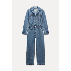 자라 ZARA 데님 롱 점프수트 1879227 1879/227