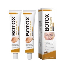 COPFASTOK Botox Bee Venom 주름 제거 크림 벌독 방지 퍼밍 보습 리프팅 및 회복 - 모든 피부 타입 안티에이징 크림, COPFASTOK Botox Bee Venom 주름 제, 20g, 1개