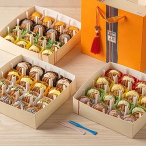 [풍미호두] 호두과자 전문 12가지 맛 9p 16p, 450g, 1개, MIX SET A (16p)