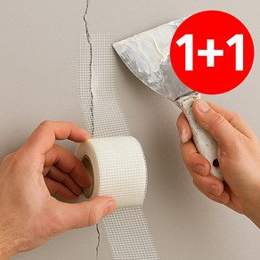 1+1 레이블링 조인트 촘촘한 망사 테이프 5cm 25M, 2개
