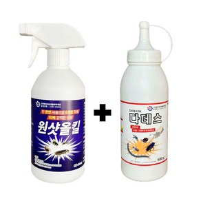 원샷올킬 + 다데스 set 바퀴벌레 퇴치 보행해충 약 살충제, 1개, 500g