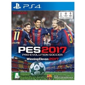 PS4 PES 2017(위닝일레븐) 한국 정발 중고품 (케이스X)