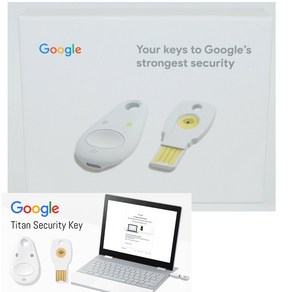 Google Titan USB Secuity Key Bundle - K9T K13T//리퍼제품(Refubished)/구글 타이탄 보안 키 번들, 1개