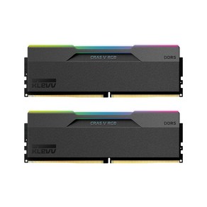 ESSENCORE KLEVV DDR5-6000 CL30 CRAS V RGB 패키지 서린 (32GB(16Gx2)), 2개