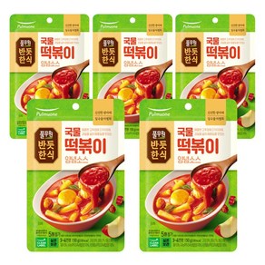 풀무원 [반듯한식] 국물떡볶이 양념소스 (실온) 150g 5개