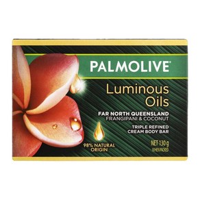 팜올리브 프랜지파니 코코넛 오일 바디 비누 Palmolive Fangipani Coconut Oil Body Ba, 1개, 1개, 130g